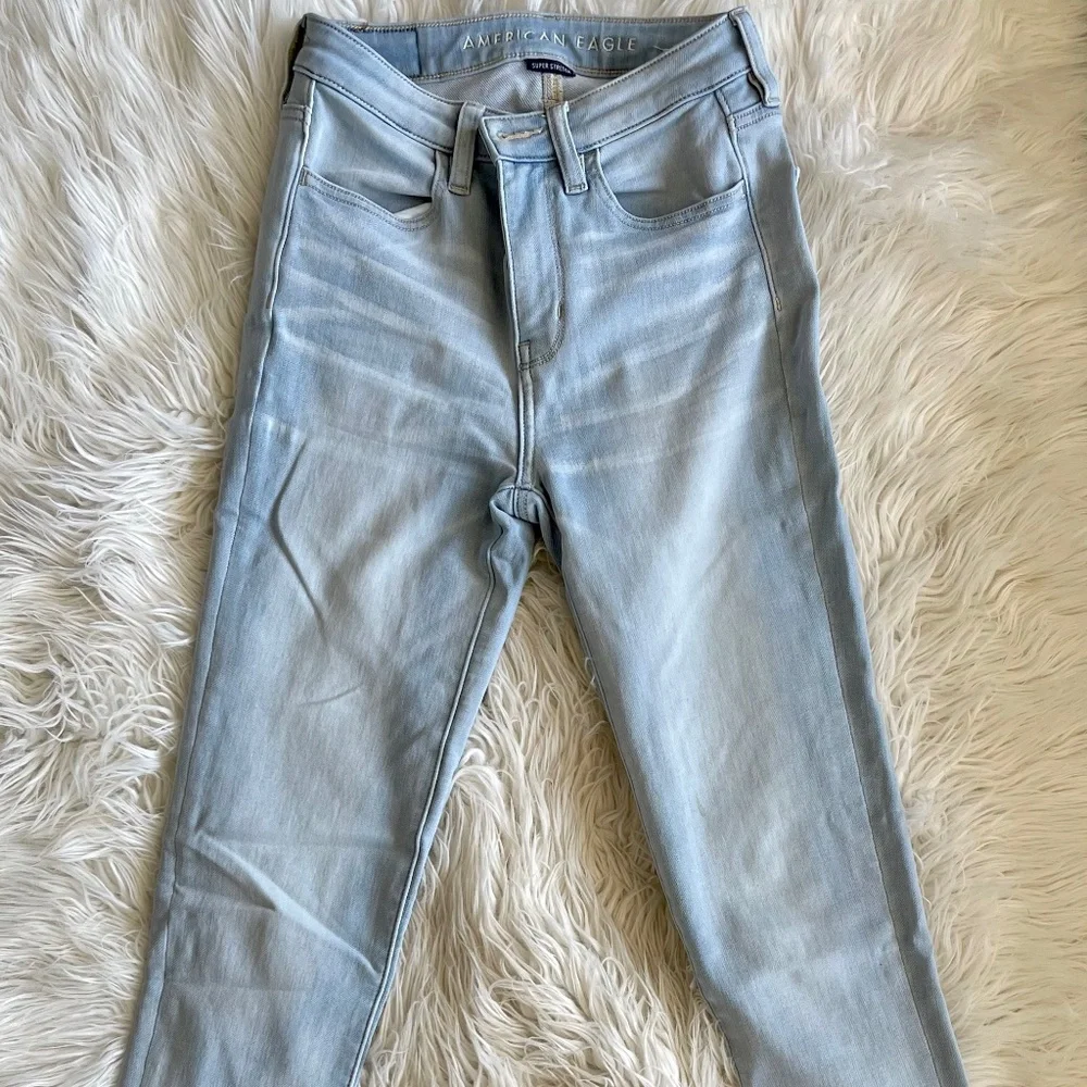 SUPER High Rise American Eagle Jeggings - Picture 1 of 6